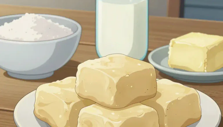 Visual representation of "fudge" - A type of sweet treat which is soft and made from sugar, milk and butter