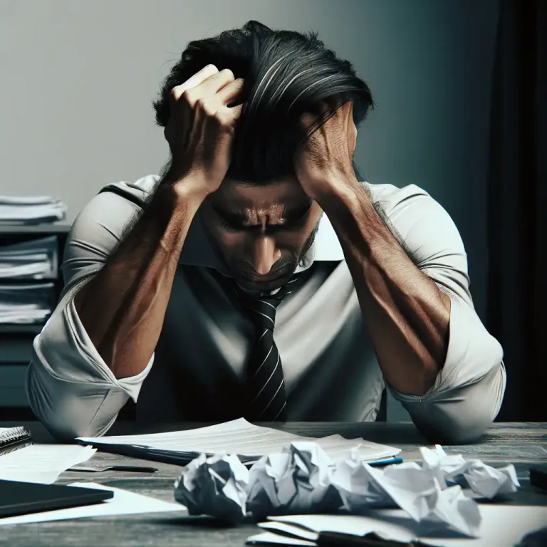 Visual representation of "snap" - To suddenly lose control or become angry.