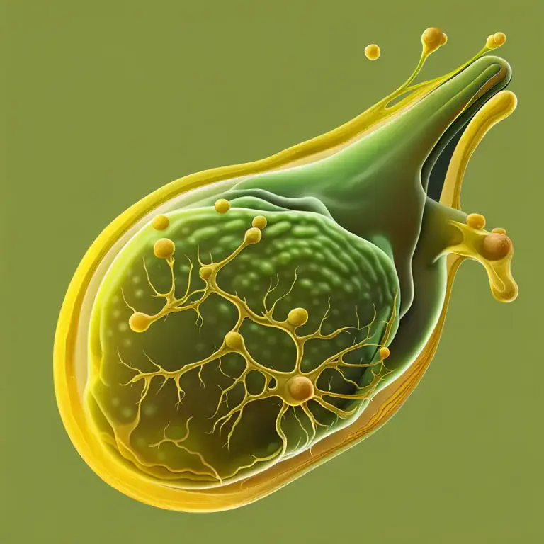 Visual representation of "gall" - The bitter fluid inside a living body, especially in the liver.