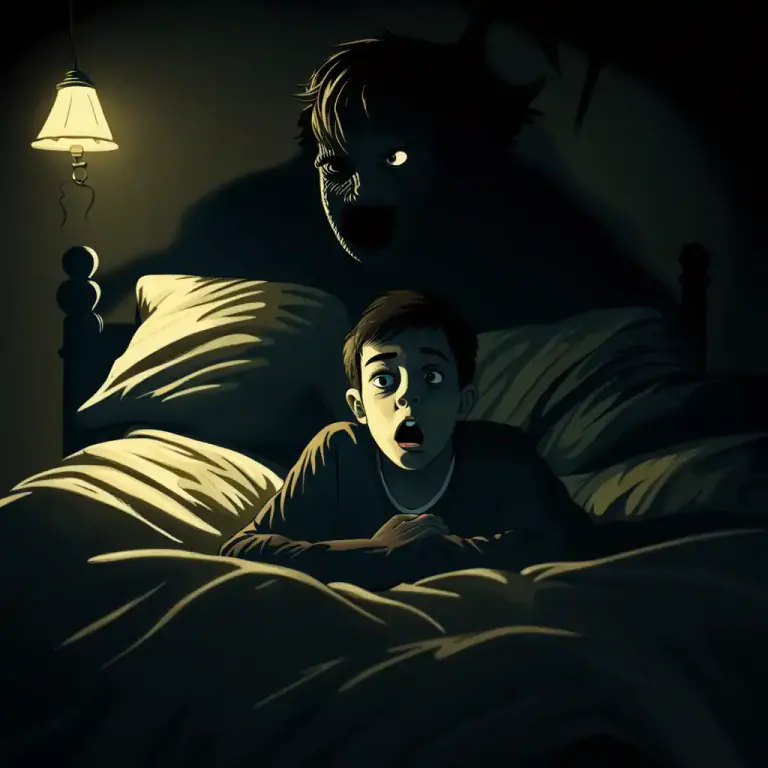 Visual representation of "monster" - An imaginary monster used to frighten children