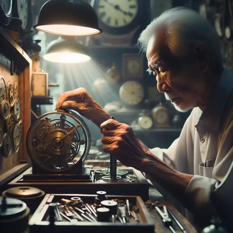Visual representation of "tambour" - A rotating shaft or spindle in a machine or mechanism, such as a clock. It is often cylindrical.