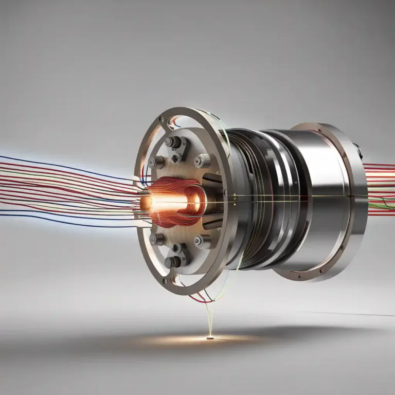 Visual representation of "inductive" - Related to the ability to induce an electric current.
