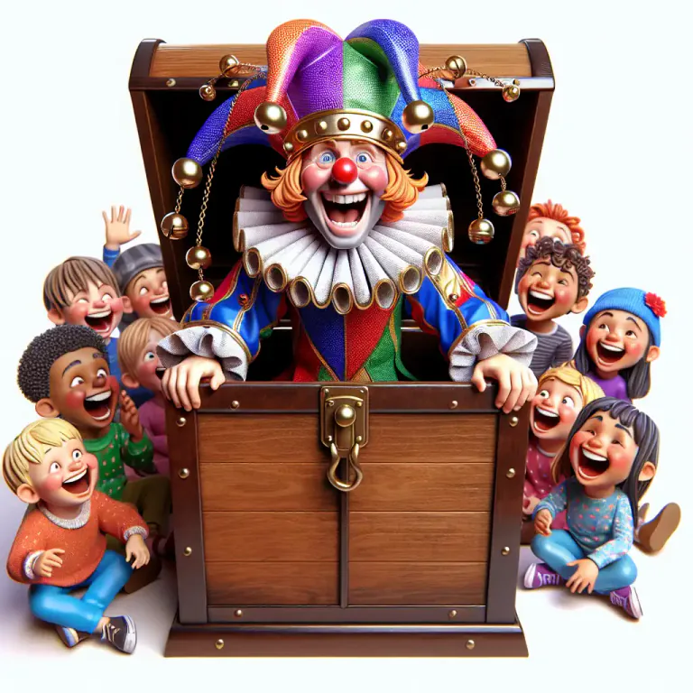 Visual representation of "foolscap" - A character in traditional British toy theaters, represented as a fool with a cap and bells.