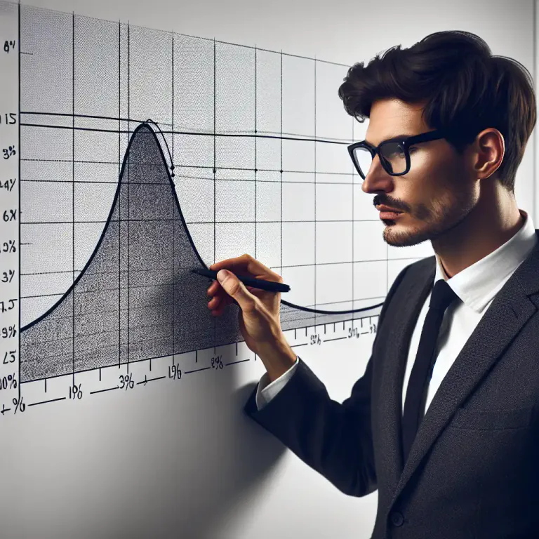 Visual representation of "erf" - It is a mathematical function used in statistics for calculating normal distribution probabilities.
