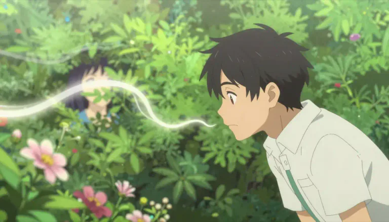 Visual representation of "scent" - A smell that is produced by something.