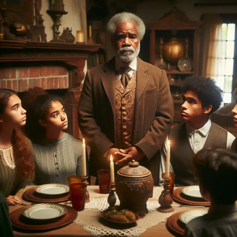 Visual representation of "paterfamilias" - The male head of a family or household.