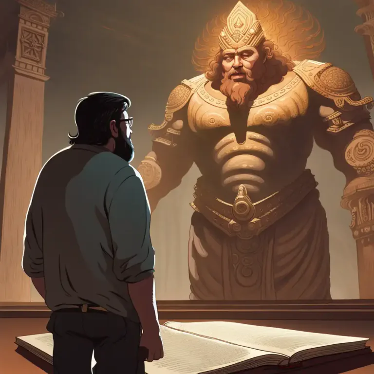 Visual representation of "a day of reckoning" - In religious context, the Last Judgment, where all humans must face their deeds and actions in life.