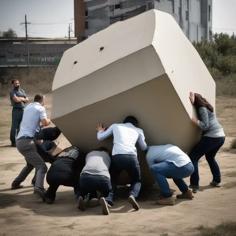 Visual representation of "keep/get your head down" - To take cover, commonly during a dangerous situation