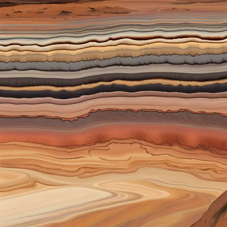 Visual representation of "sill" - A layer of igneous rock that has intruded into other rocks in a horizontal direction.