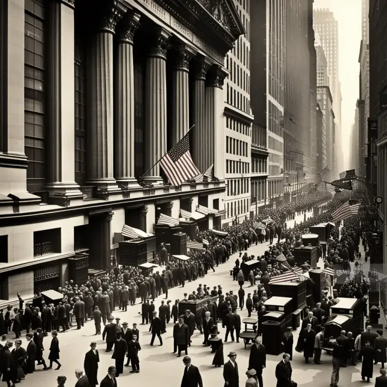 Visual representation of "street" - Wall Street; the financial district of New York City.