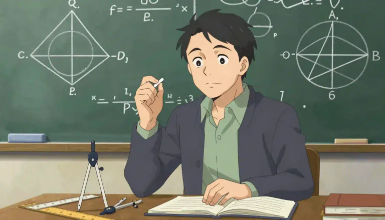 Visual representation of "mathematician" - A person who studies, teaches, or is an expert in mathematics.