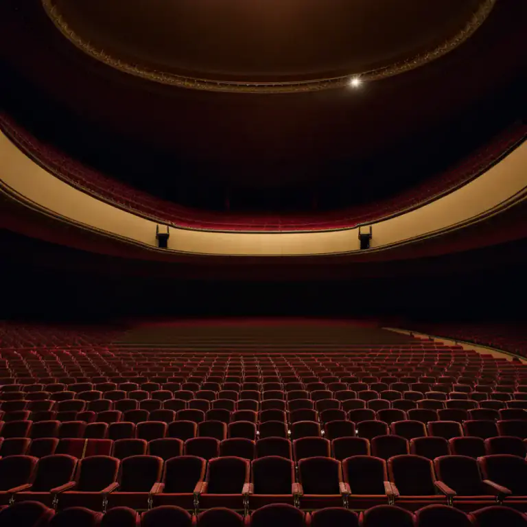 Visual representation of "tier" - A category of seats in a theater, or a section of a stadium.