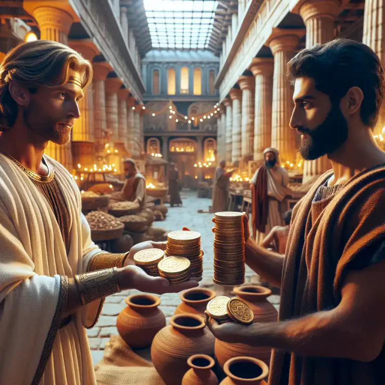 Visual representation of "talent" - A unit of weight or money used in ancient times, especially in Greece
