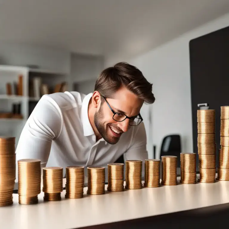 Visual representation of "quintuple" - A quantity or number that is five times as much or as many as another.