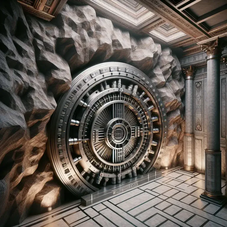 Visual representation of "impregnable" - Impossible to penetrate, enter, or change.
