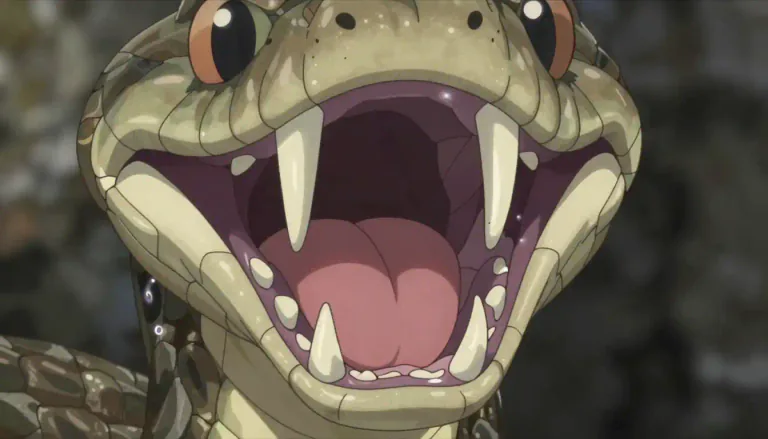Visual representation of "fang" - One of the long, sharp, pointed teeth that some animals have