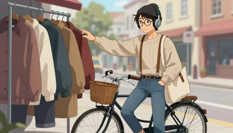 Visual representation of "hipster" - A person who follows the latest trends and fashions, especially those regarded as being different or unusual.