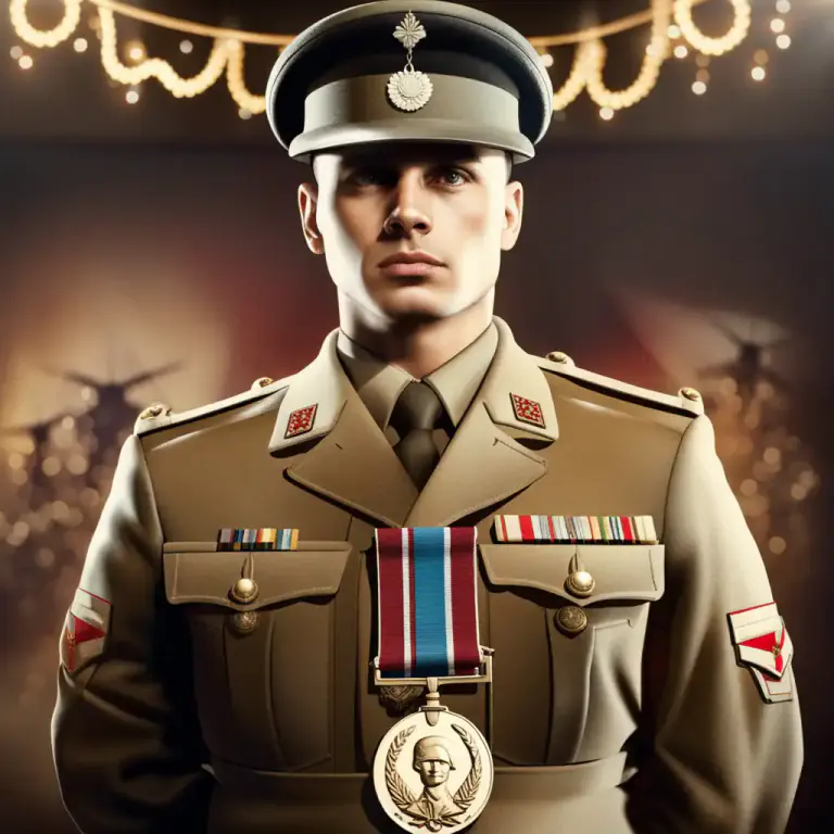 Visual representation of "heroic" - Of, related to, or characteristic of a hero or heroine