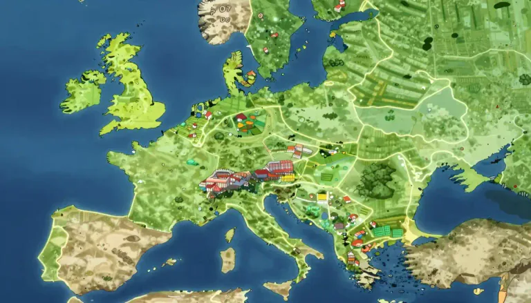 Visual representation of "county" - A political division within a country that is smaller than a state but larger than a city or town.