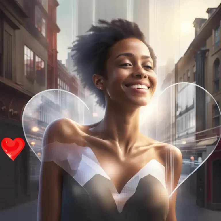 Visual representation of "home is where the heart is" - One's home and feelings of comfort can be found in any place where you are content.