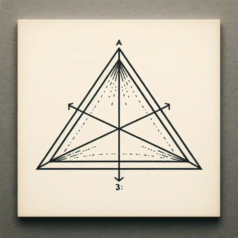Visual representation of "bifurcate" - In mathematics, to divide an area, group, or thing into two parts.