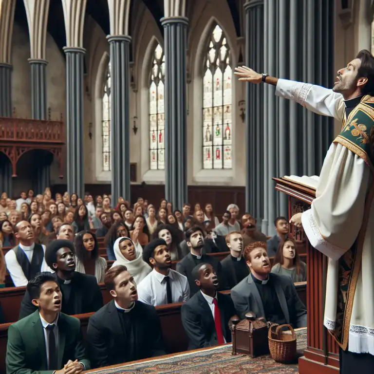 Visual representation of "canonical" - Relating to the rules or laws made by the Christian Church.