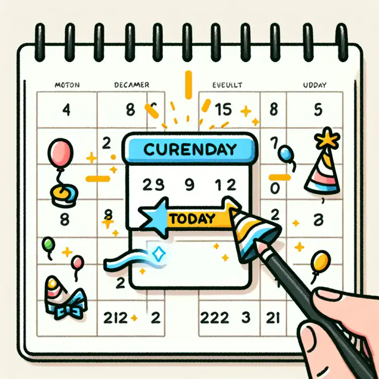 Visual representation of "tomorrow" - The day that comes after today