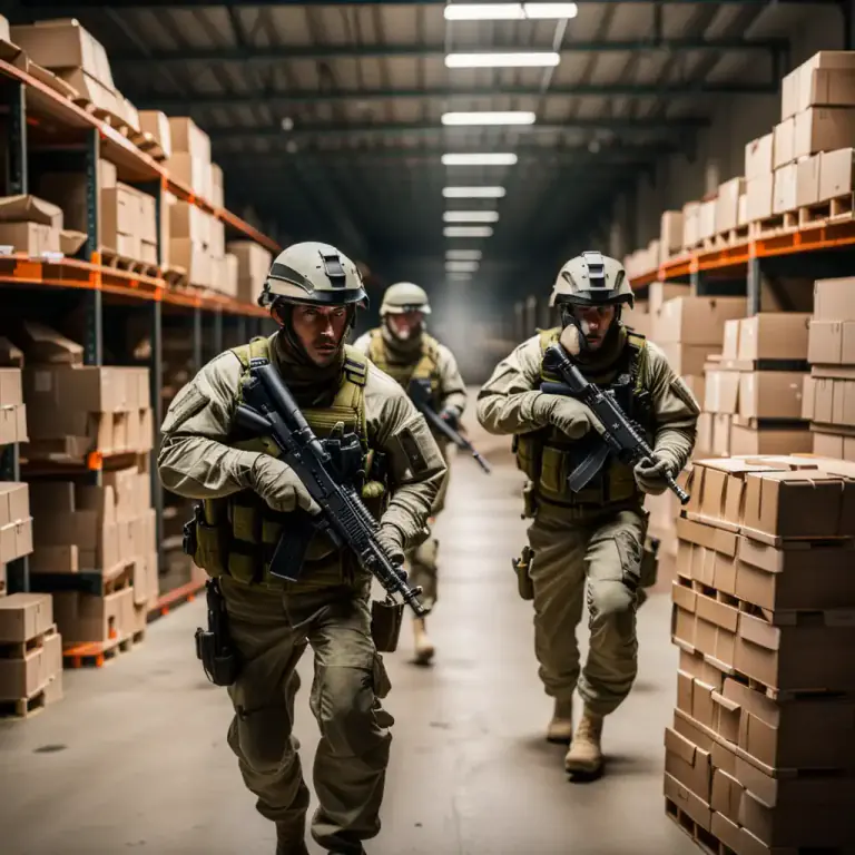 Visual representation of "armament" - The process of equipping military forces for war