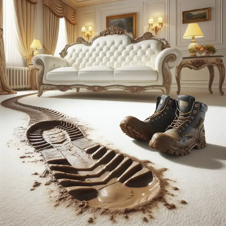 Visual representation of "besmirch" - to make something dirty or less pure