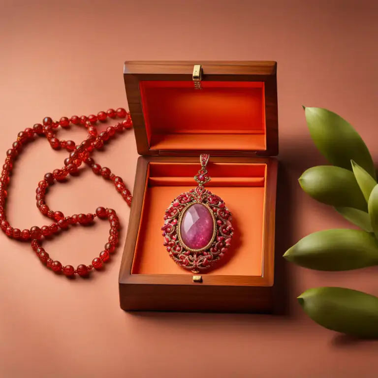 Visual representation of "hyacinth" - A type of precious stone of a reddish-orange or pinkish color
