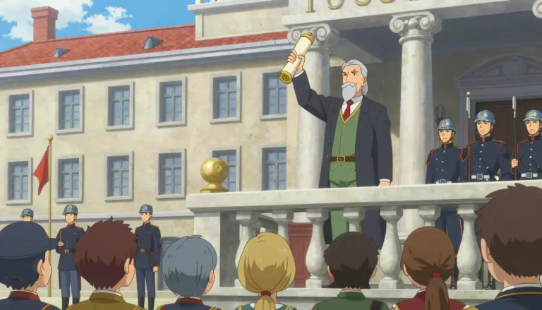 Visual representation of "proclamation" - A public or official announcement about something important