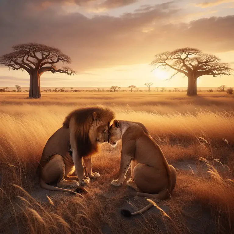 Visual representation of "mate" - When animals reproduce