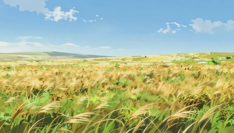 Visual representation of "prairie" - A large open area of grassland