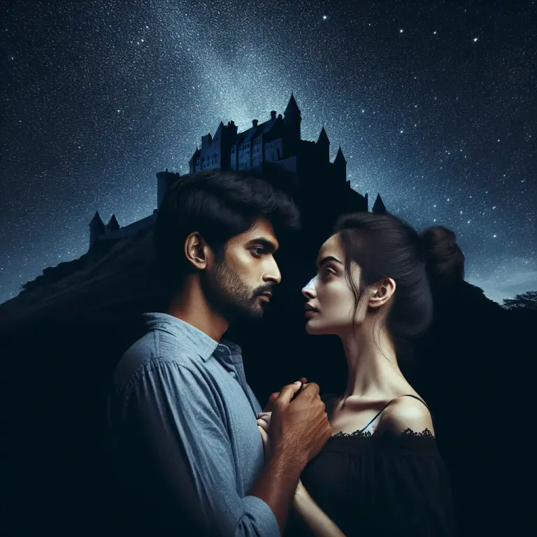 Visual representation of "romanticism" - A state or an attitude where idealized love or the seek of adventure or mystery is important