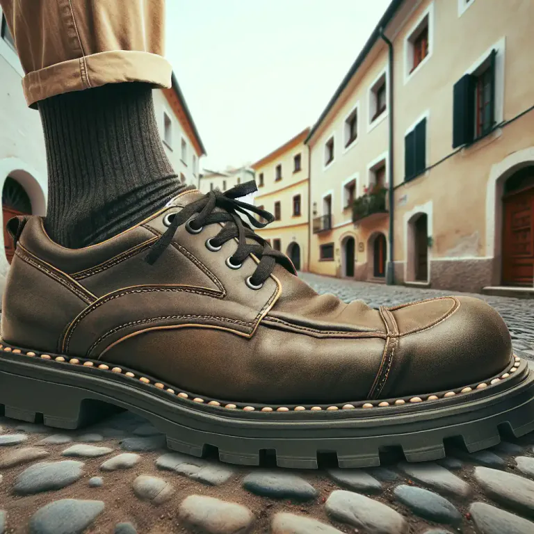 Visual representation of "clodhopper" - A large, heavy and uncomfortable shoe
