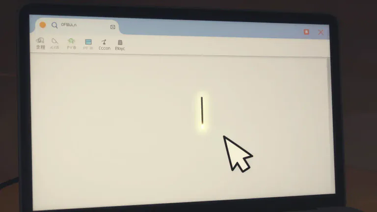 Visual representation of "cursor" - In computing, a cursor is a small, movable, blinking line or other marker on a computer screen that shows you where you can write text.