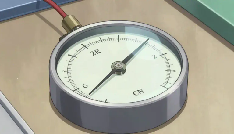 Visual representation of "galvanometer" - A galvanometer is a type of device that measures the intensity of electric current by deflecting a needle on a scale.