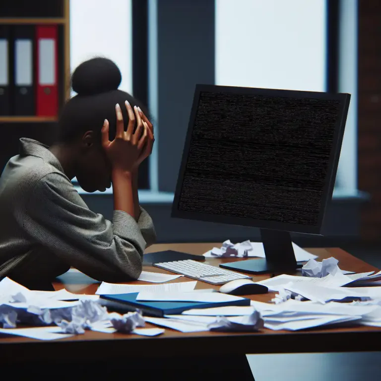 Visual representation of "conk" - When a machine, car or system suddenly stops working.