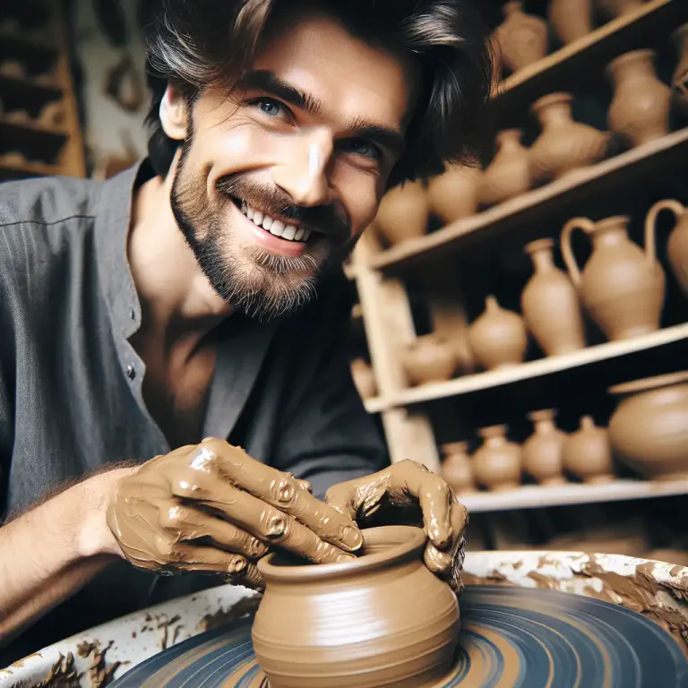 Visual representation of "craftiness" - The ability to create things with hands skillfully, especially in a charming or deceitful way