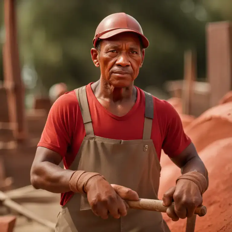 Visual representation of "ruddy" - In old use, healthy and red