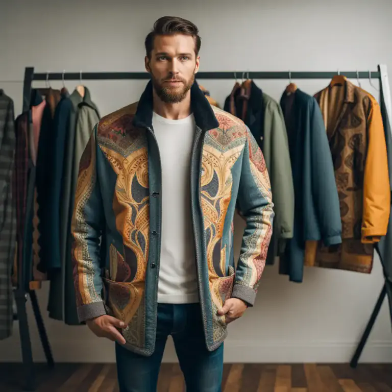 Visual representation of "reversible" - Able to be worn with either side out