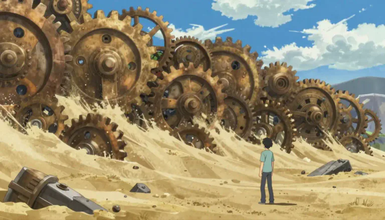 Visual representation of "inexorable" - Not able to be stopped or changed