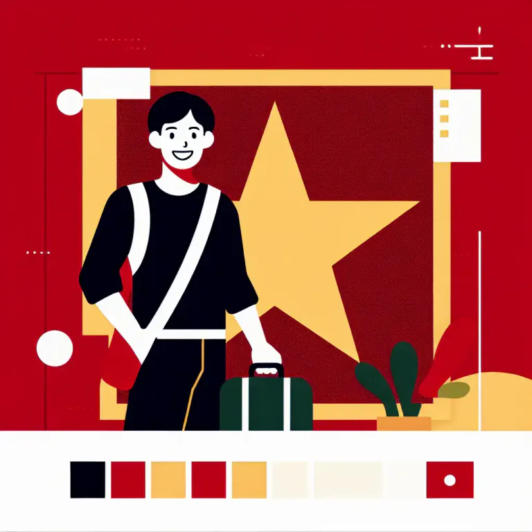 Visual representation of "vietnamese" - A person from Vietnam