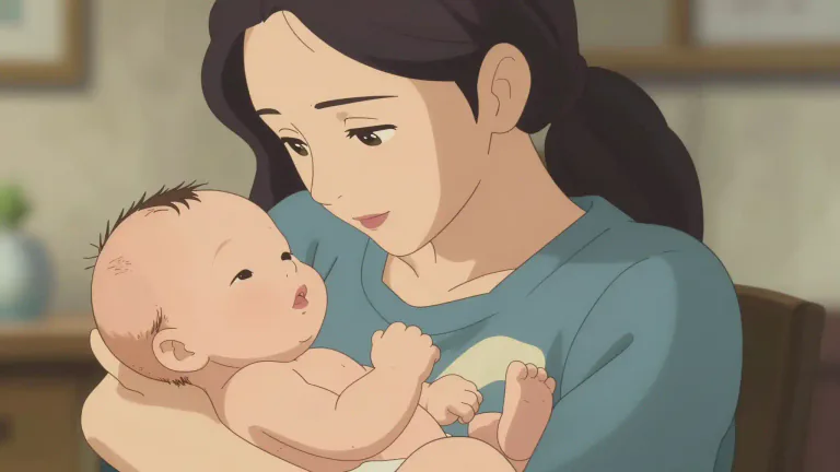 Visual representation of "mother" - A woman who has given birth to a child
