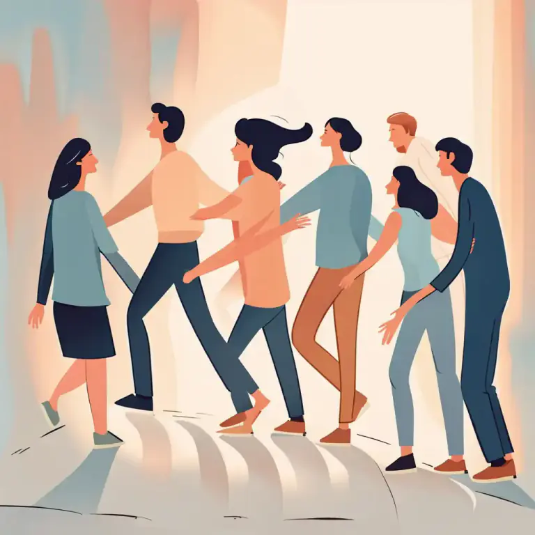 Visual representation of "trust to" - To place confidence in; to rely on.