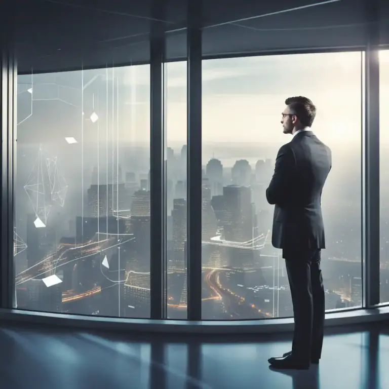 Visual representation of "chairman" - The person who controls a company and makes important decisions