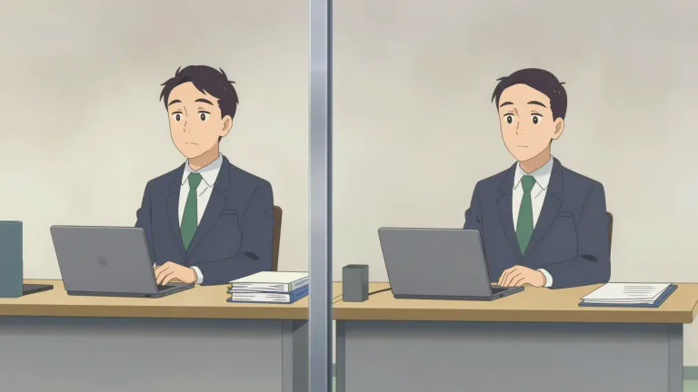 Visual representation of "counterpart" - A person or thing having the same function or characteristics as another.