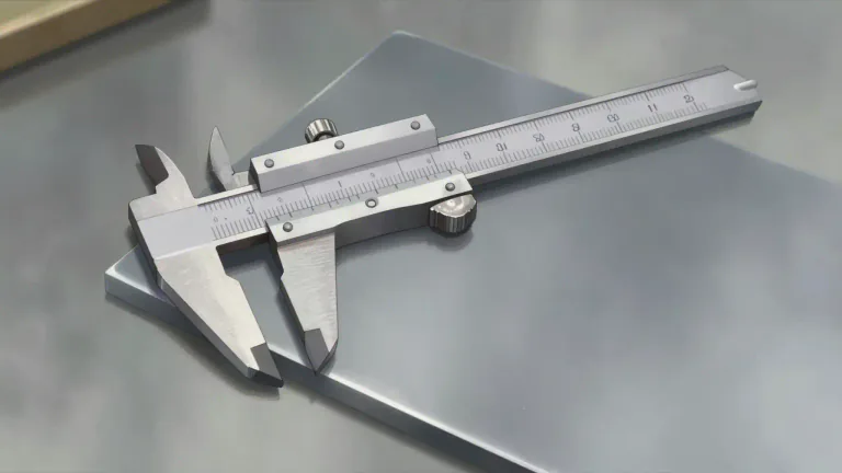 Visual representation of "caliper" - A tool for measuring the thickness or diameter of objects, typically fitted with two jaws.