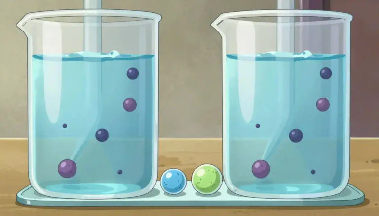 Visual representation of "isotonic" - Refers to two or more solutions that have the same pressure across a semipermeable membrane.