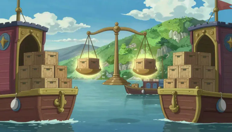 Visual representation of "proportionality" - The quality of being proportional.